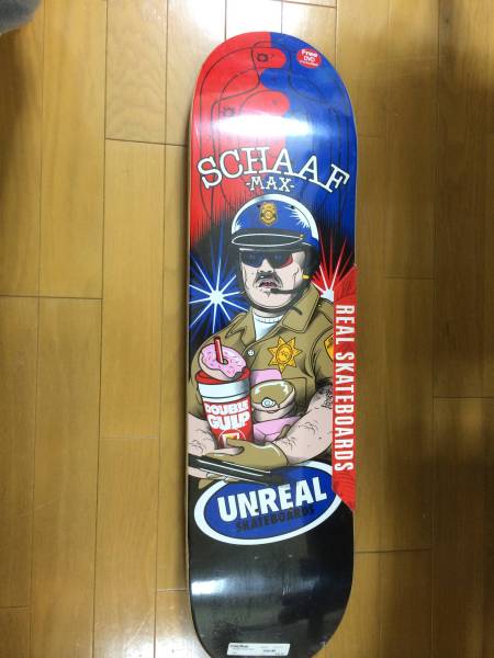 REAL x Max schaaf スケート デッキ / スケボー bones element