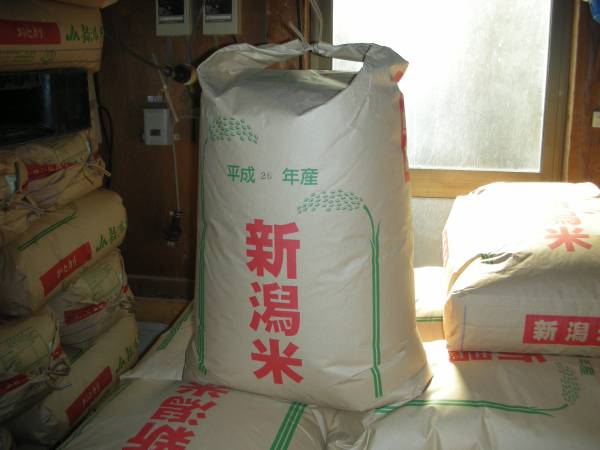 【越乃】２７年産★新潟コシヒカリ★「中米」★白米27kg★★★★