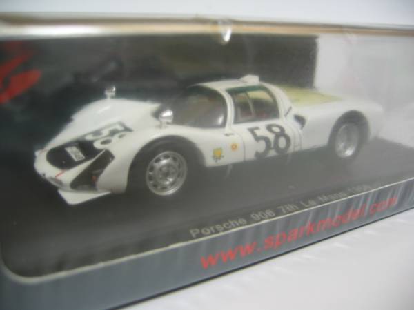 Sp 1/43 ポルシェ 906/6 1966 ルマン24H 総合7位 ウィナー #58 自動車