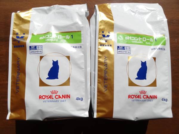 ロイヤルカナン pHコントロール１フィッシュテイスト4Kg×2袋＋