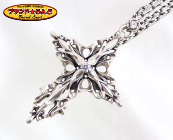 ジゴロウ ナロー Wクロスネックレス SV925