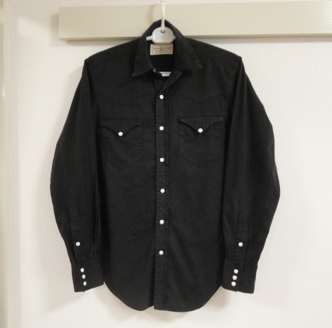 ビンテージ Ralph Lauren ポロウエスタン　ウエスタンシャツ黒