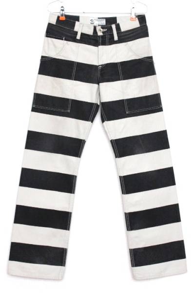 ROAD RUNNER プリズナー 囚人 パンツ S 長瀬着 ロードランナー