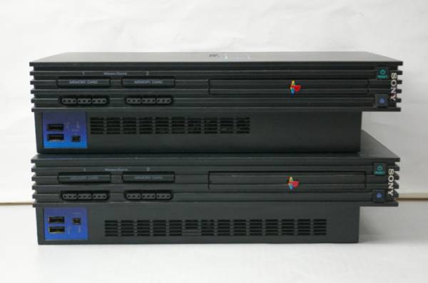 K43/SONY PS2 SCPH-30000/15000 本体のみ 2台セット ジャンク