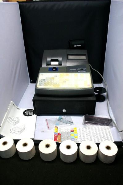 k102☆シャープ/SHARP☆レジスター/ER-A222/店舗/ロール/取説/1
