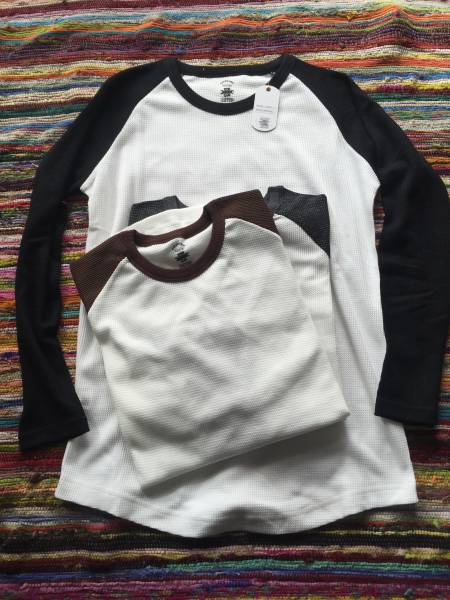 ★☆BLUCOサーマルインナー新品ラグラン3色 サイズXL OIL ☆★