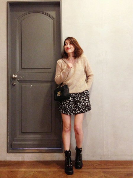 【1000円～】メゾンドリーファー モヘアVネックニット梨花reefer