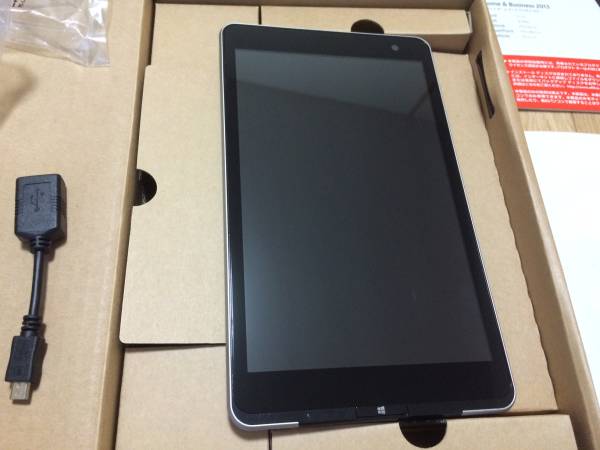 中古美品　NEC Lavie Tab TW708/T1S Office 2013付属 　おまけ付_2