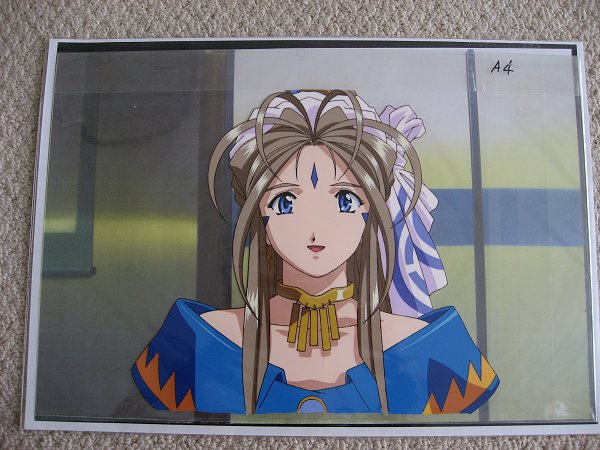【希少】ああっ女神さまっ ベルダンディー セル画 限定品 額装 公式 正規品 ☆ああっ女神さまっセル画劇場版（ベルダンディ）☆最後
