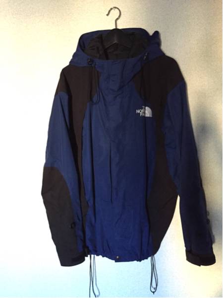 THE NORTH FACE GORE TEX マウンテンパーカ L 海外購入 中古 青