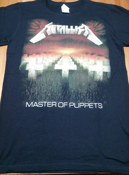 Metallica Tシャツ master of puppets 黒S　/anthrax s.o.d