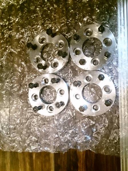 変換スペーサー★15ミリ★ 100→114.3 旧車ホイールに!!