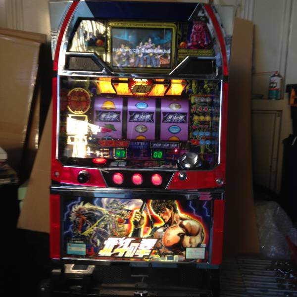 ４号機 北斗の拳 コイン不要機 無段階ボリューム 家庭用電源