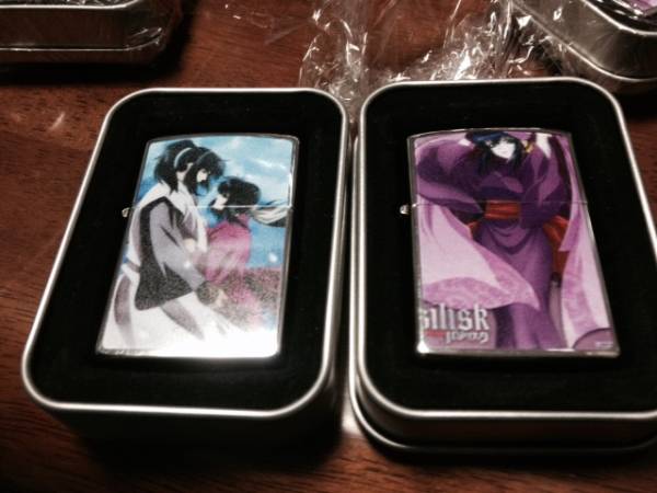 バジリスク zippo ジッポ オイルライター 朧 源之助 右側