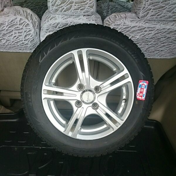 175/65R14 アルミホイール&スタッドレスタイヤ (4本セット) 14インチ