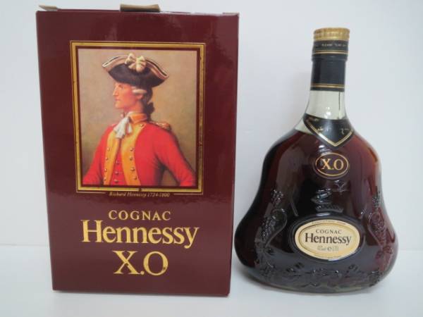飲料・酒 Hennessy XO コニャック 金色の箱入り 古酒