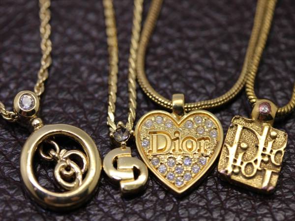 正規 ディオール 高級ネックレス 4本 まとめ売り 送140円 DB988