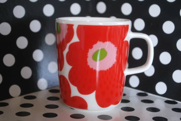 売り切り 50周年 限定 マリメッコ ウニッコ unikko マグカップ