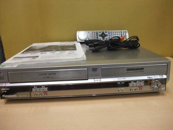 Panasonic VHS一体型HDDレコーダー DMR-E250V