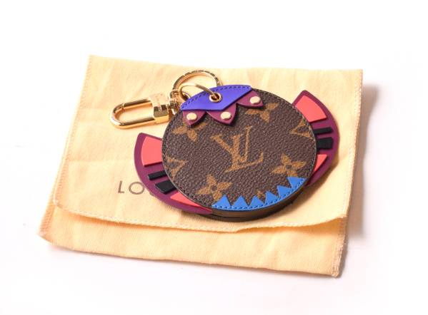 【極美品】ルイヴィトン LV モノグラム キーボルダー チャーム