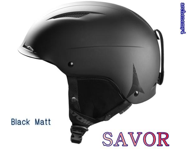 【2016 ATOMIC】SAVOR ☆Black Matt☆ L 59-62cm AN5005114