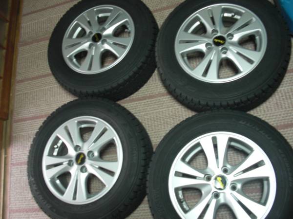 ★ダンロップ DSX 175/70R14 山あり アルミ付 4本