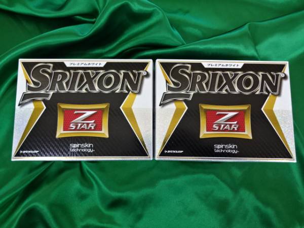 [新品] スリクソン Z-STAR プレミアムホワイト 2ダース/24球