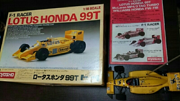 京商 Kyosho 1/18 電動RC F1レーサー ロータス ホンダ 99T ホンダ ロータス 99T 1⁄18 0 中嶋悟 | #11 日本GP F1 電動RC