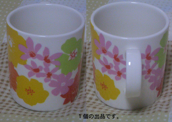 Francfrancのマグカップ 白 花柄 Francfranc フランフラン 売買されたオークション情報 Yahooの商品情報をアーカイブ公開 オークファン Aucfan Com