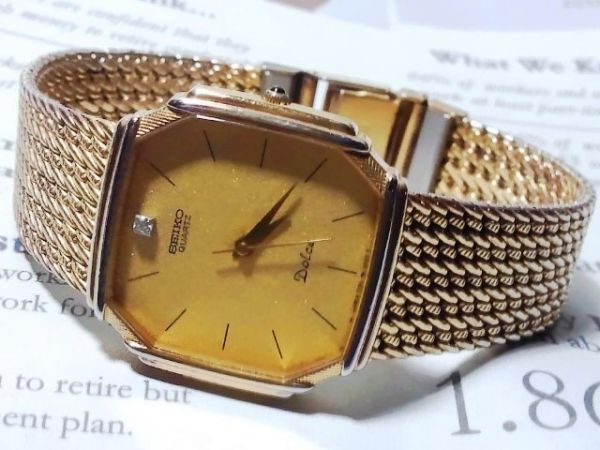 ◇S74◇SEIKO/セイコー◇Dolce/7731-5000◇1984年製♂クオーツ