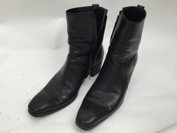 YVES SAINT LAURENT イブサンローラン ジョニー ジップ ブーツ 男性用