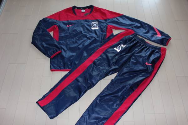 ☆新品/定価16740/ナイキ/NFTB ピステトップ＆パンツ上下/紺/XL 【公式