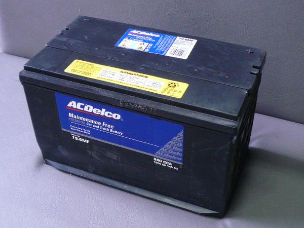 ACデルコ製バッテリー・79-6mf/ハマーH2