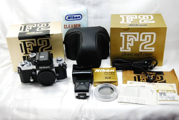 超極上A品☆ニコンF2 フォトミック☆元箱/付属品多数 フィルムカメラ