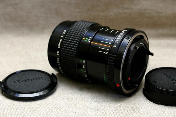 Canon キャノン 純正 FD 50mm 単焦点マクロレンズ 1:3.5 希少品 Canon