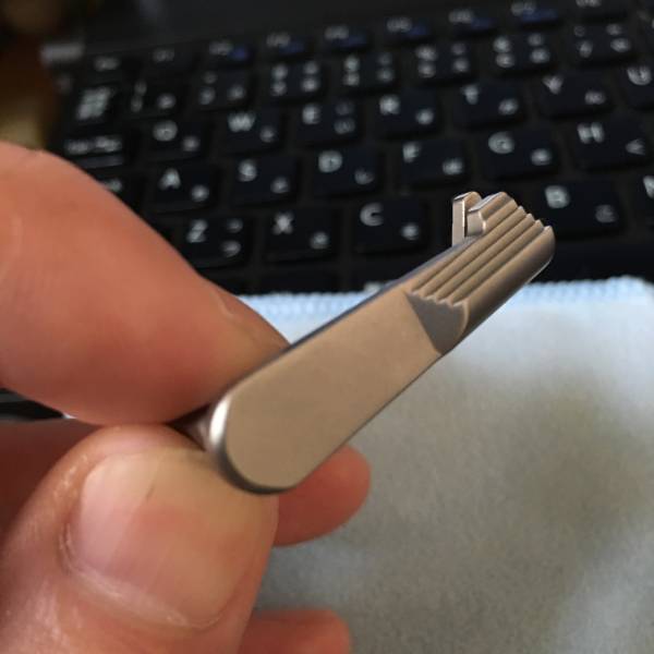 レアanvilスライドストップマットシルバーマルイ1911ガバメント