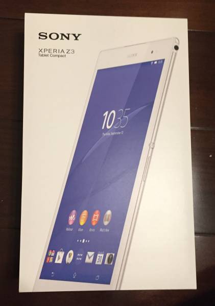 【新品未開封品】Xperia Z3 Tablet Compact SGP611JP/W 16GB 白