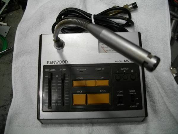 MC-85 Kenwood KENWOOD - コミュニケーションマイクロフォン マイクの