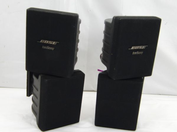 BOSE ボーズ ペア Bose スピーカー Speaker : ブラック MODEL SOIX