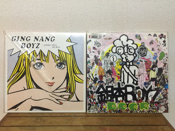 銀杏BOYZ レコード ２枚 DOOR 第三次世界大戦的恋愛革命 LP