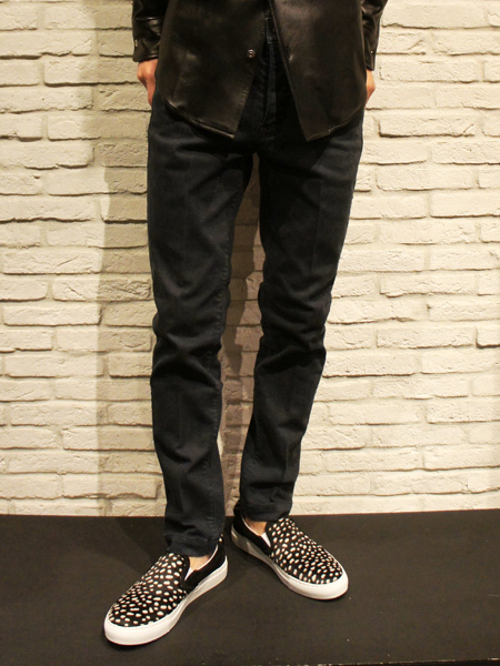 1piu1uguale3 TWIGGY STRETCH SLUB DENIM PANTS ウエスト直し有