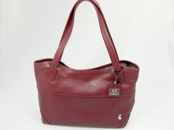 PELLE BORSAトートバッグ ボルドー PELLE BORSA ペレボルサ トート 