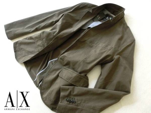 新品★アルマーニ★大きいコットンジャケット XXL★166A/XARMANI