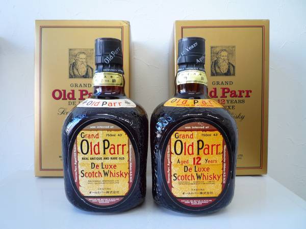 品質保証，セール1円 古酒 Old Parr オールドパー 2本セット 1本12年(スコッチ)｜売買されたオークション情報、yahooの商品情報をアーカイブ公開 - オークファン スコッチ