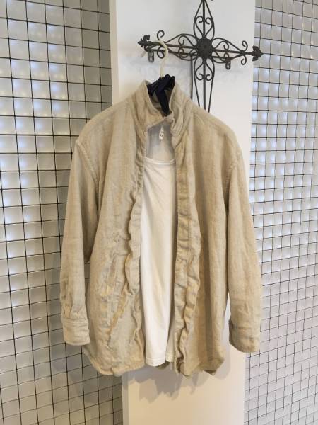 DANIELA GREGIS ダニエラグレジス ★シャツJK生成り