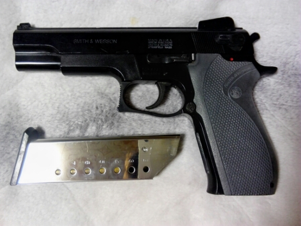 マルゼン S&W M4504 固定ガスガン 売り切れ特選中古品固定スライド
