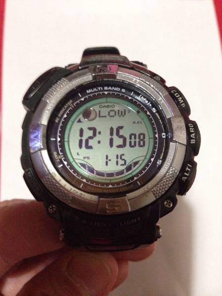 CASIO プロトレック prw1500-J 電波ソーラー 中古