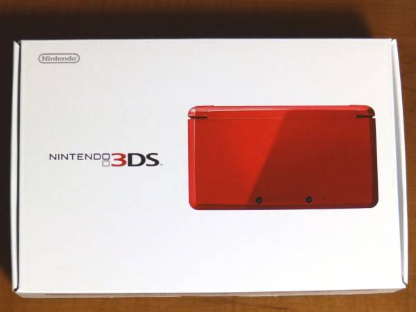 ニンテンドー3DS メタリックレッド 新品 NINTENDO 3ds メタリック