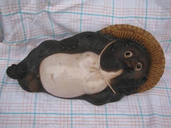 信楽　ごろ寝狸　寝狸　５５センチ　未使用