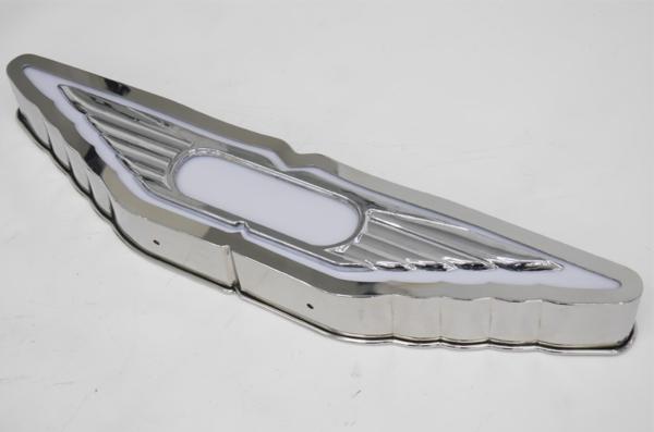 ●新 日野バスマーク フロントアンドン ステンレスデコトラ中